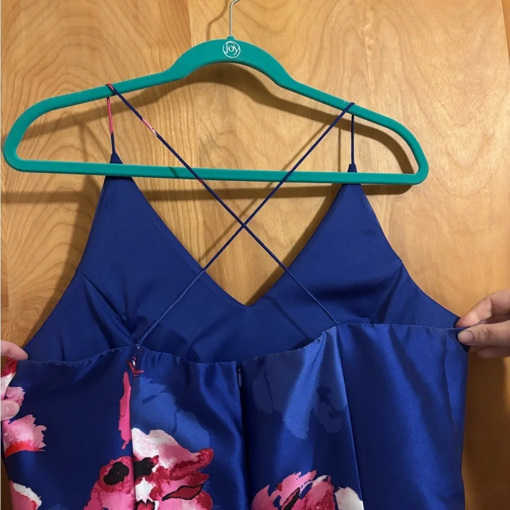 By By Prom Dress Floral Size 19 EUC - Picture 6 of 9